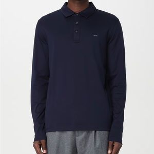 NWT Michael Kors polo shirt midnight navy blue size small